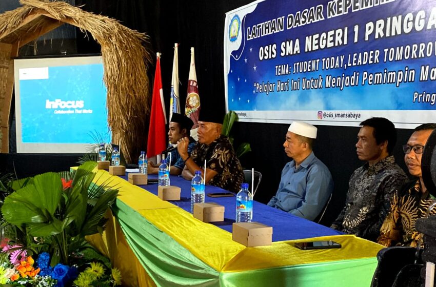 Keren 35 Pengurus OSIS SMAN 1 Pringgabaya Digembleng Jadi Calon