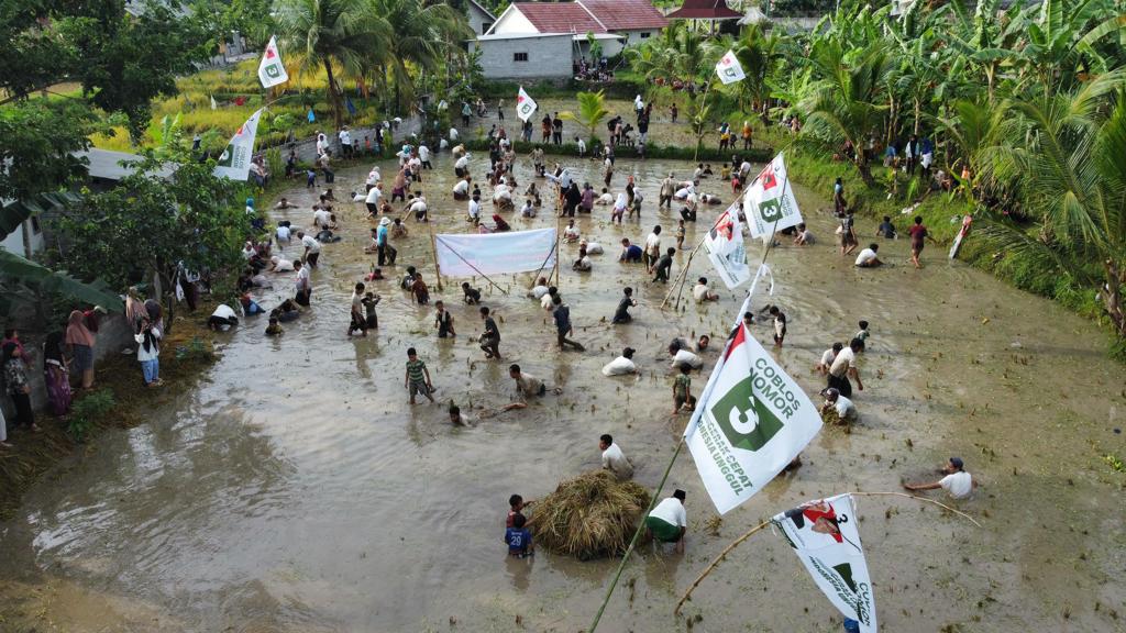 Relawan Ganjar Mahfud Lombok Timur Tebalkan Dukungan Dengan Cara