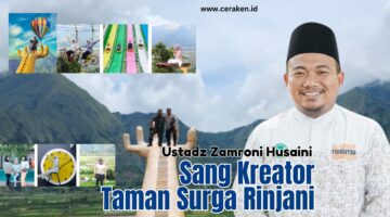 Ustadz Zamroni Husaini: Dai Inspiratif Dibalik Keindahan Taman Surga Rinjani Sembalun