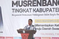 Pemerintah Kabupaten Sumbawa Barat (KSB) menggelar Musyawarah Rencana Pembangunan Daerah (Musrenbang) dalam rangka penyusunan Rencana Kerja Pemerintah Daerah (RKPD) Pemda Kabupaten Sumbawa Barat Tahun 2025.