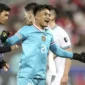 Kiper Timnas Indonesia di Piala Asia 2023, Ernando Ari Sutaryadi (AP/Hussein Sayed)