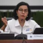 Sri Mulyani. (Antara/Akbar Nugroho Gumay)