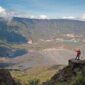 Puncak Tambora, yang mulai menjadi destinasi pendakian setelah Gunung Rinjani.