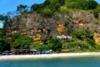 Pantai Ekas Buana, Kecamatan Jerowaru, Lombok Timur. Foto: Google.