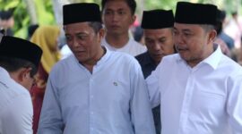 L Pathul Bahri dan Ahmad Syamsul Hadi (kanan)