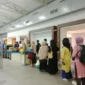 Penumpang di Bandara Internasional Lombok, Nusa Tenggara Barat (ANTARA/Akhyar Rosidi)