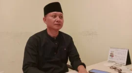 Kasi Penyelenggaraan Haji dan Umrah pada Kementerian Agama Kabupaten Lombok Tengah, Provinsi NTB, Syamsul Hadi (ANTARA/Akhyar Rosidi)