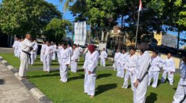 Polresta Mataram Gelar Ujian Beladiri Polri UKP Periode 1 Juli 2024. (Foto: Humas Polresta Mataram