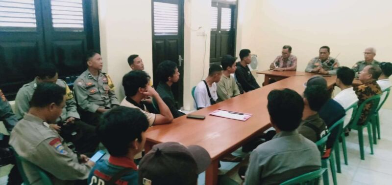 Polsek Narmada Gelar Rapat Koordinasi dengan Pengelola Wisata. (Foto: Polsek Narmada)