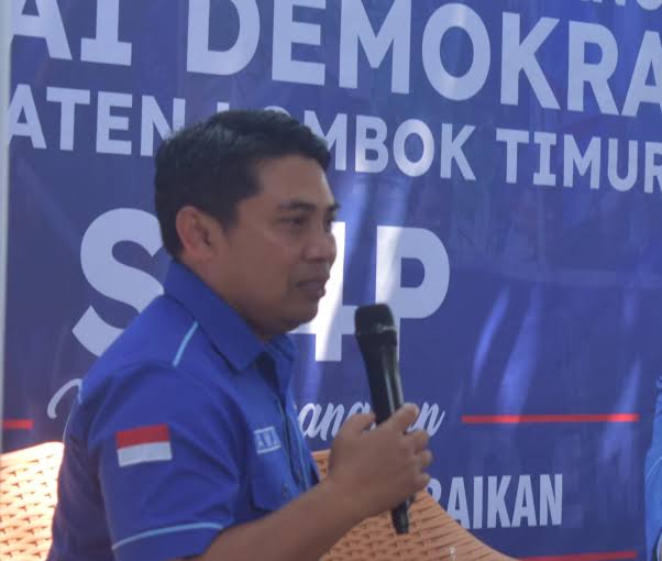 Ketua DPC Partai Demokrat Lombok Timur, Amrul Jihadi (AMJ)