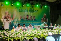 Kegiatan tabligh akbar yang digelar Pondok Pesantren Salaf Modern Thohir Yasin Lendang Nangka. (Foto: Humas Diskominfotik NTB)