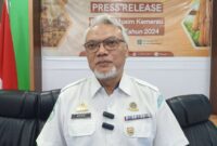 Kepala Stasiun Klimatologi Lombok Barat, Nuga Putrantijo, M.Si,: Prediksi Musim Kemarau di Provinsi NTB Tahun 2024 lebih Singkat.
