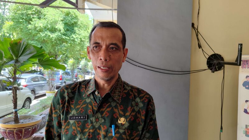Kepala Dinas Ketahanan Pangan (DKP) Kota Mataram H Lalu Johari