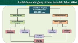 Data jumlah tamu menginap