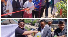 Kegiatan serah terima project HOIFA di Desa Batu Nampar Selatan