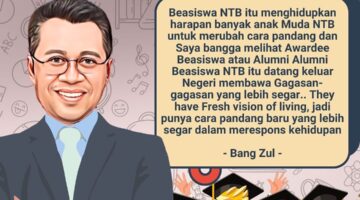 Hardiknas : Beasiswa NTB, Pikiran Besar Doktor Zul