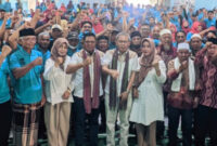 Acara pengukuhan dan silaturahmi ini berlangsung di GOR Serbaguna Raden Patik Wadira, Desa Dasan Lekong, Lombok Timur, pada Minggu, 30 Juni 2024.