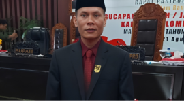 Politisi PDIP Ahmad Amrullah Resmi Dilantik Jadi Anggota DPRD Lombok Timur Periode 2024-2029
