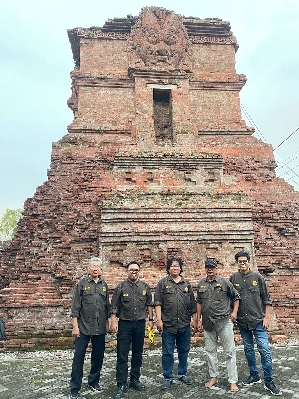 im Ahli Cagar Budaya (TACB) Kabupaten Nganjuk apresiasi atas ditetapkannya Candi Ngetos sebagai Cagar Budaya.