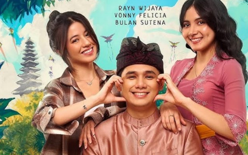 Film Made in Bali yang dibintangi Rayn Wijaya, Vonny Felicia, Bulan Sutena, Naomi Hitanayri, Victor Agustino, Gusti Harindra, Wina Marino berkisah romansa remaha di Pulau Bali. Film ini akan tayang pada 20 Februari ini. Foto: Tangkapan layar YouTube CGV Kreasi