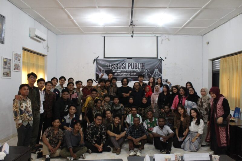 Forum sederhana namun padat gagasan, menjadi ruang temu (foto: ist)