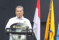 Bambang Parmadi menegaskan fungsi Dekopin sebagai mitra pemerintah dalam pembangunan koperasi (Foto: Aks)