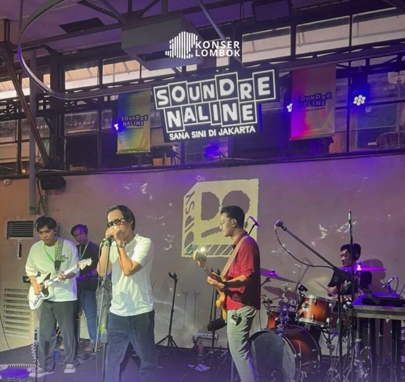 Dipsy Do tergolong band baru, lahir dari jam-jam sepulang kerja (Foto: Konser Lombok)