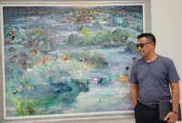 Ketegangan antara lokalitas dan globalitas inilah yang kerap terasa dalam karya-karyanya (Foto: aks)