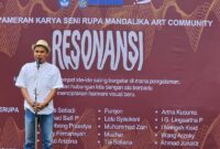 Daya ganggu itulah yang kemudian memunculkan resonansi: antara pengalaman personal perupa dan realitas kolektif yang dihadapi masyarakat (Foto: Aks)