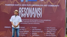 Daya ganggu itulah yang kemudian memunculkan resonansi: antara pengalaman personal perupa dan realitas kolektif yang dihadapi masyarakat (Foto: Aks)