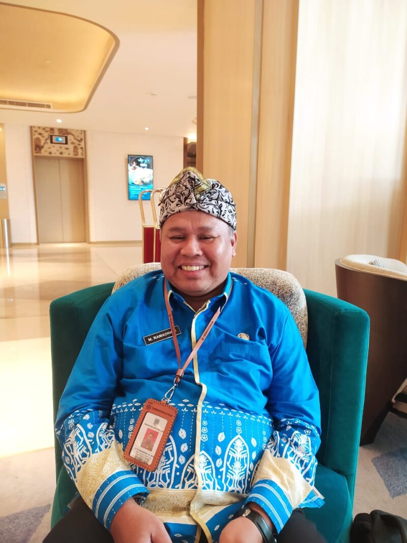 Gerbang Sangkareang sebagai simbol budaya sekaligus dikembangkan sebagai simbol masa depan Kota Mataram. (Foto: ist)