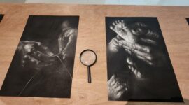 Setiap gerak tangan hadir sebagai peristiwa performatif (Foto: aks)