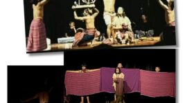 Pertunjukan ini menghadirkan sejarah yang tidak ditemukan dalam buku pelajaran (Foto: ist)