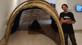 Dalam pembacaan ini, rahim tidak hanya dimaknai secara biologis, tetapi juga sebagai ruang kontemplasi tentang asal-usul, keterikatan, dan keberlanjutan hidup (Foto: aks)