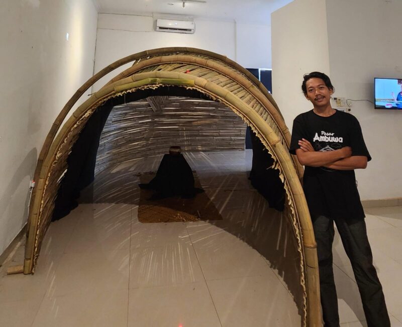 Dalam pembacaan ini, rahim tidak hanya dimaknai secara biologis, tetapi juga sebagai ruang kontemplasi tentang asal-usul, keterikatan, dan keberlanjutan hidup (Foto: aks)