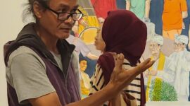 Bunyi tidak sekadar hadir sebagai medium artistik, melainkan sebagai laku kesadaran (Foto: aks)