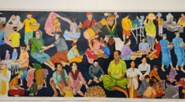 Karya S. La Radek. Publik kini menunggu undangan resmi untuk duduk bersama, menyusun langkah, dan menanam kembali fondasi kebudayaan yang mungkin sempat tercerai-berai (Foto: aks)