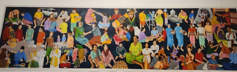 Karya S. La Radek. Publik kini menunggu undangan resmi untuk duduk bersama, menyusun langkah, dan menanam kembali fondasi kebudayaan yang mungkin sempat tercerai-berai (Foto: aks)