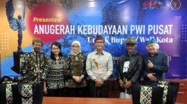 Anugerah Kebudayaan menjadi penanda bahwa pembangunan kota yang berakar pada budaya sebagai strategi visioner (Foto: ist)