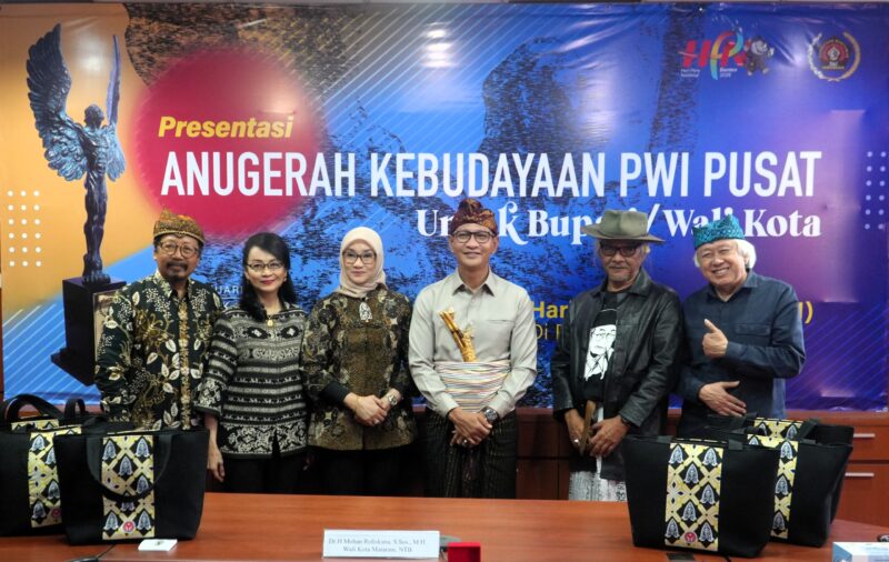Anugerah Kebudayaan menjadi penanda bahwa pembangunan kota yang berakar pada budaya sebagai strategi visioner (Foto: ist)