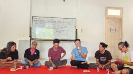 Melalui tubuh, bunyi, gestur, dan ritual, Belian dibaca ulang sebagai praktik hidup yang terus dinegosiasikan (Foto: aks)