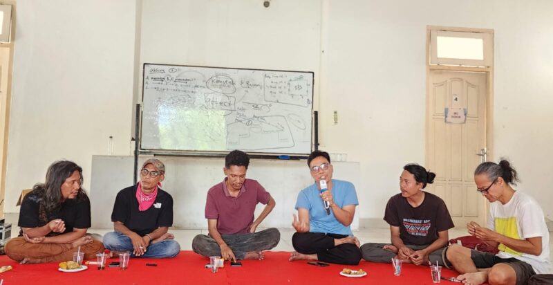 Melalui tubuh, bunyi, gestur, dan ritual, Belian dibaca ulang sebagai praktik hidup yang terus dinegosiasikan (Foto: aks)