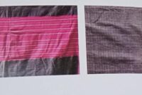 Abang Tongkel, tergolong motif tua
di Sembalun. Tenun yang berusia 200 tahun
ini, digunakan untuk upacara adat dan acara keagamaan,
dan acara khusus (Foto: Pikong)