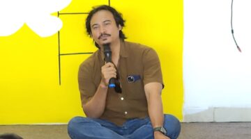 Ahmad Junaidi menutup sesi berbagi dengan harapan agar semakin banyak orang baik terlibat, membantu pendidikan, pengembangan kapasitas relawan, hingga memperkuat usaha sosial yang telah berjalan (Foto: aks/ceraken.id)