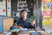 Menurut Albab, motivasi utama mereka bergerak adalah kondisi literasi masyarakat yang masih rendah (Foto: aks/ceraken.id)