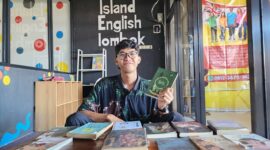 Menurut Albab, motivasi utama mereka bergerak adalah kondisi literasi masyarakat yang masih rendah (Foto: aks/ceraken.id)