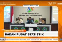 Tahun 2025 meninggalkan satu pesan penting bagi pembangunan NTB: pertumbuhan telah datang, kini saatnya memastikan bahwa kesejahteraan ikut tumbuh bersama seluruh masyarakat, dari kota hingga pelosok desa (Foto: screenshoot youtobe BPS NTB)