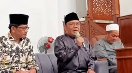 Bupati Lombok Utara, Najmul Akhyar, menegaskan bahwa Ramadhan merupakan momentum strategis untuk memperkuat keimanan sekaligus meningkatkan kedisiplinan dalam menjalankan tugas pemerintahan (Foto: Diskominfo KLU)
