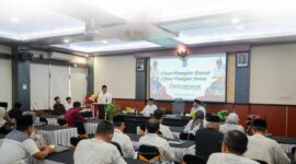 Evaluasi bukan sekadar formalitas administratif, melainkan bahan refleksi untuk melihat capaian, kendala, serta efektivitas program yang telah berjalan (Foto: pemkot mataram)