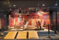 Koleksi kain di Museum Negeri NTB menunjukkan kekayaan ragam wastra daerah (Foto: aks/ceraken.id)